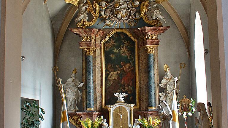 Künftig soll der historische Bereich der alten Großeibstädter Kirche wieder mehr zur Geltung kommen. Gedacht ist an eine Anbetungs- und Taufkapelle. Außerdem könnten hier Gottesdienste für kleinere Kirchenbesuchergruppen stattfinden