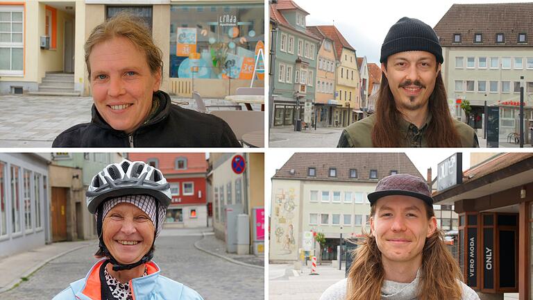 Vier Bürger aus Rhön-Grabfeld und ihre Meinung zur Mehrwertsteuererhöhung in der Gastronomie (von oben links nach unten rechts): Marlena Breuer, Tobias Seith, Sonja Müller und Fabio Schmitt. Vier Bürger aus Rhön-Grabfeld und ihre Meinung zur Mehrwertsteuererhöhung in der Gastronomie (von oben links nach unten rechts): Marlena Breuer, Tobias Seith, Sonja Müller und Fabio Schmitt.