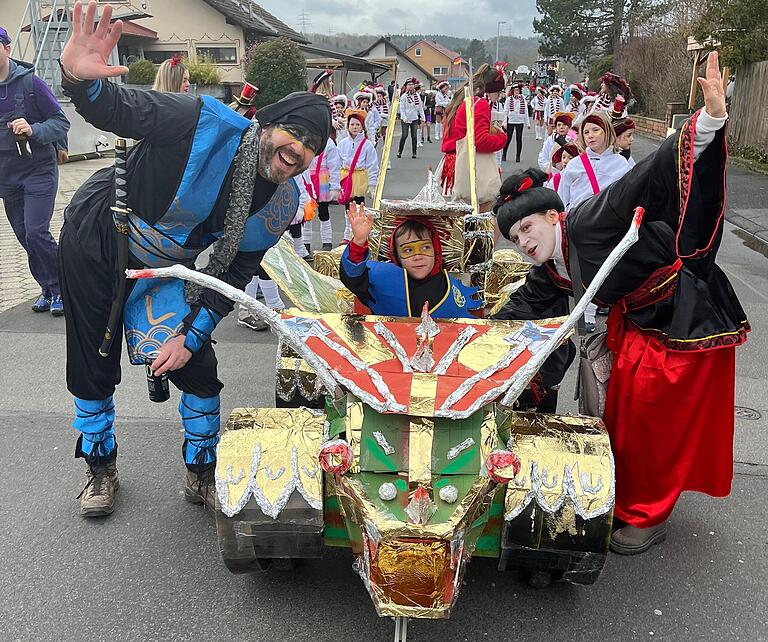 'Helau' und 'Schnagge stecht' war vielfach zu hören.