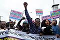 Proteste in Nigeria       -  Viele Menschen selbst in den Großstädten Nigerias können sich keine drei Mahlzeiten mehr leisten.