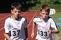 Erfolgreiche Zwillinge aus Rottershausen: Claudio (links) gewann den Weitsprung und die 800 Meter, Luca (rechts)  die Hürden.       -  Erfolgreiche Zwillinge aus Rottershausen: Claudio (links) gewann den Weitsprung und die 800 Meter, Luca (rechts)  die Hürden.