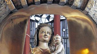 Statue der Madonna &bdquo;Maria im Grünen Tal&ldquo;