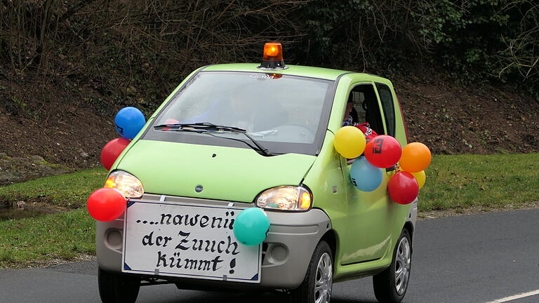 Der diesjährige Faschingszug des Homburger Carneval-Verein &quot;Die Steeäisel&quot; war der längste, den es im Weinort bisher gegeben hat