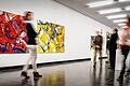 &bdquo;Verzurrte Welt&ldquo; ist der Titel der neuen Ausstellung mit Bildern von Heiko Hermann im Untergeschoss der Kunsthalle.