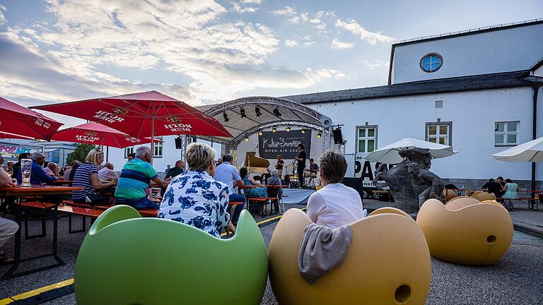 Impressionen vom Kultursommer 2022 vor der Kunsthalle in Schweinfurt.