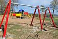 Mit Hilfe der Eltern in Eigenleistung wurden diese neuen Spielgeräte auf dem Spielplatz beim Sportplatz in Hohenroth aufgestellt.