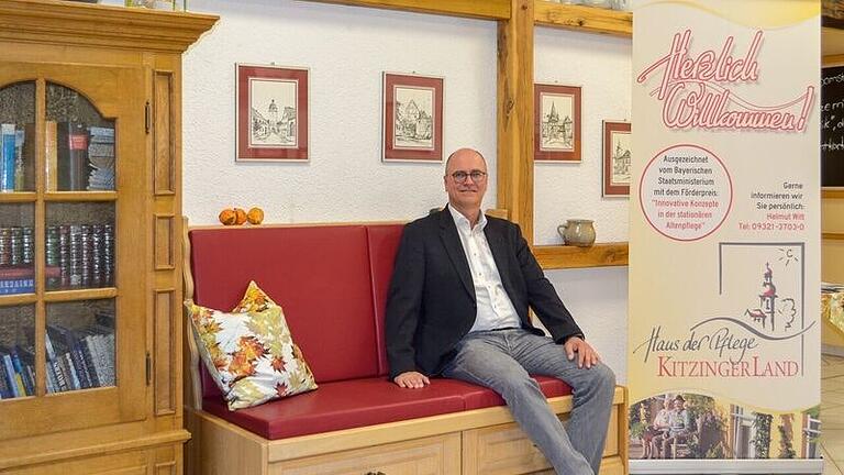 Helmut Witt vom Haus der Pflege Kitzingerland in Sickershausen äußert sich zum Thema Pflegenotstand in Deutschland. Helmut Witt vom Haus der Pflege Kitzingerland in Sickershausen äußert sich zum Thema Pflegenotstand in Deutschland.