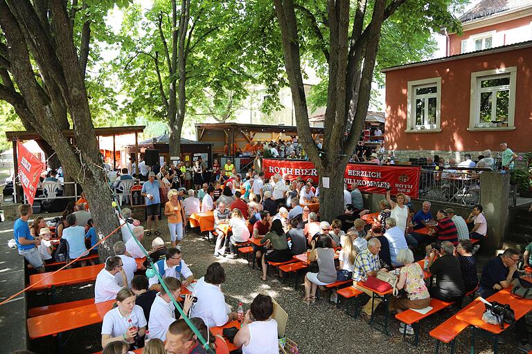 Im idyllischen Biergarten der Gaststätte Löwenzahn veranstaltet der Bürgerverein Gartenstadt alljährlich seine Kirchweih. Ab Samstag wird das dreitägige Fest erstmals wieder seit Beginn der Corona-Pandemie stattfinden.