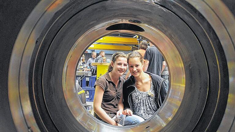 Durchblick: Der Tag der Ausbildung bei Kinkele soll wieder junge Leute auf technische Berufe neugierig machen.