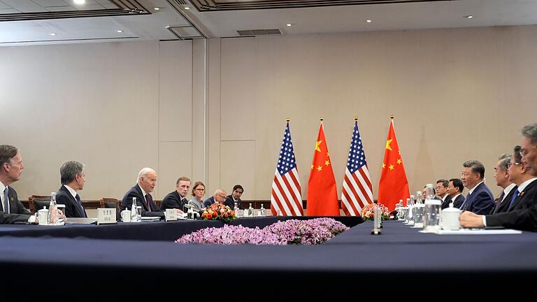 Apec-Gipfeltreffen in Peru       -  Biden und Xi treffen sich in Peru am Rande eines Gipfels.