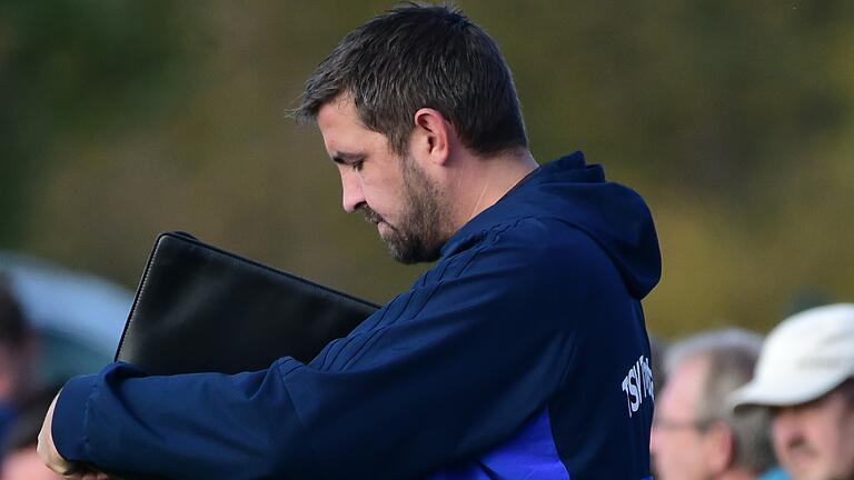 Musste drei Gegentore notieren:&nbsp; Martin Beck, der Trainer des TSV Trappstadt.