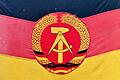 Fahne der DDR       -  Symbolfoto.