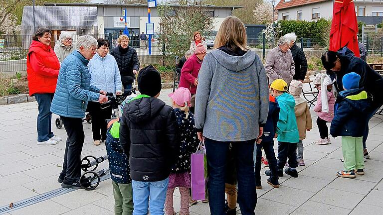 Besuch des Kindergartens.