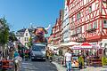 Auch in diesem Jahr wird die Eröffnungs-Parade des Ochsenfurter Ochsenfestes durch das Wahrzeichen der Stadt eröffnet. Der aufblasbare Riesen-Ochse war im letzten Jahr erstmals Teil des Umzugs.