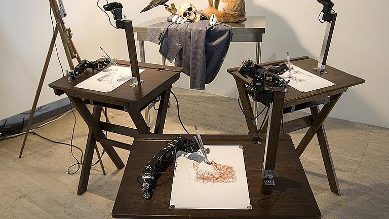 Patrick Tresset, &bdquo;Human Study&ldquo;