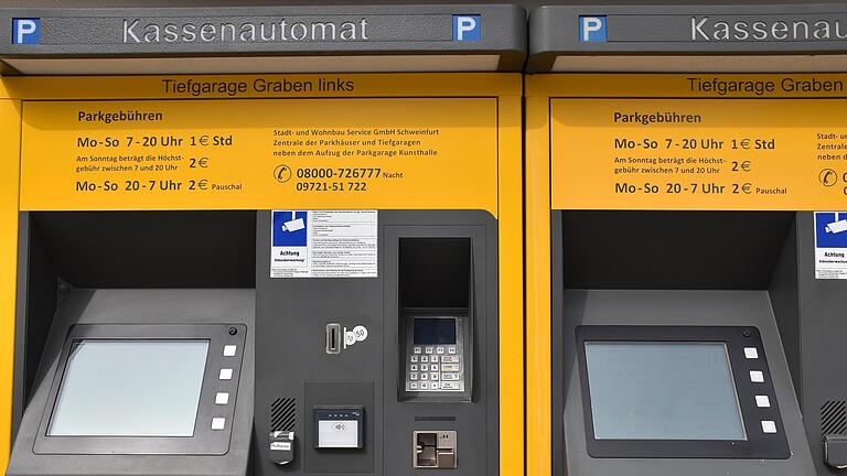 An vielen Parkautomaten in Schweinfurt kann man auch mit EC-Karte zahlen. Wenn neue angeschafft werden, soll das Standard sein.