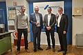 Im Bild: Markus Dietz, Mario Lory, Thomas Weber und Michael Bischof.