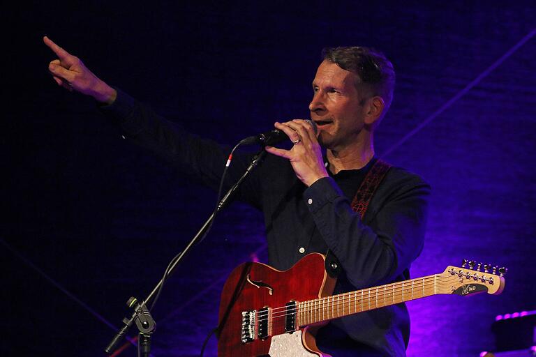 Immer wieder spielt er in der alten Heimat: Ron Spielman beim Schweinfurter Kultursommer 2022. Immer wieder spielt er in der alten Heimat: Ron Spielman beim Schweinfurter Kultursommer 2022. 