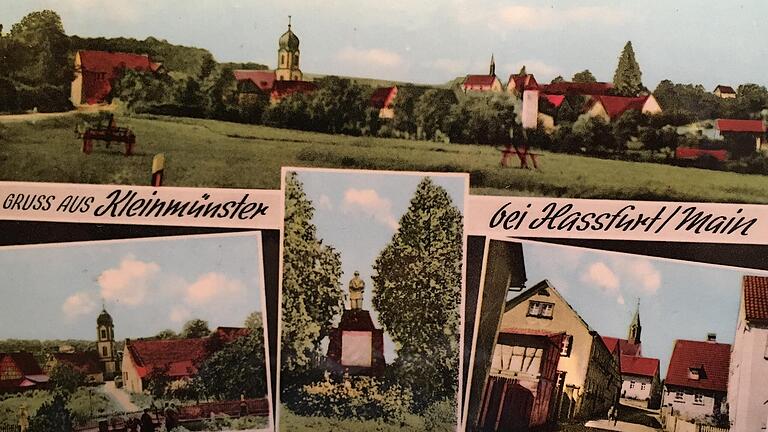 Postkarte von Kleinmünster aus den 1960-er Jahren. Postkarte von Kleinmünster aus den 1960-er Jahren.