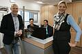 Sind glücklich mit der 35-Stunden-Woche in der Betty-Ford-Klinik (von links): Verwaltungsdirektor Sven Marquardt, Pflegedienstleiterin Sabrina Burger, Pflegerin Sandra Beck und Verwaltungsassistentin Tanja Brähler.       -  Sind glücklich mit der 35-Stunden-Woche in der Betty-Ford-Klinik (von links): Verwaltungsdirektor Sven Marquardt, Pflegedienstleiterin Sabrina Burger, Pflegerin Sandra Beck und Verwaltungsassistentin Tanja Brähler.