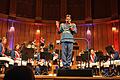 Matthias Zull beim Faschingskonzert des Jugendmusikkorps im Max-Littmann-Saal       -  Matthias Zull beim Faschingskonzert des Jugendmusikkorps im Max-Littmann-Saal
