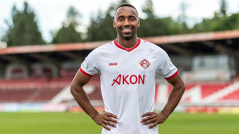 Saliou Sané von den Würzburger Kickers. Saliou Sané von den Würzburger Kickers.