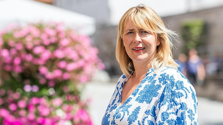 Julia Moutschka, Geschäftsführerin vom Stadtmarketing Ochsenfurt. Julia Moutschka, Geschäftsführerin vom Stadtmarketing Ochsenfurt.