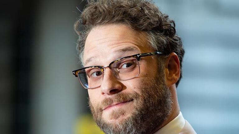 Seth Rogen bei der Premiere des Films «Long Shot». Foto: Matt Crossick/PA Wire/dpa       -  Schauspieler und Komiker Seth Rogen schrieb am Drehbuch zu 'Teenage Mutant Ninja Turtles: Mutant Mayhem' mit und beteiligte sich auch als Produzent an dem neuen Animationsfilm.