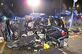 Ein Bild vom schweren Unfall vom 6. Juli 2013.