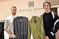 Michiko Moore heißt der Laden, in dem Michael Fischer (rechts) &ndash; mit Store-Manager Nikolai Klein &ndash; auch Stücke seines eigenen Modelabels präsentiert.
