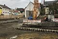 Seit Wochen herrscht Ruhe an der Hotel-Baustelle 'Wilder Mann'. Nun hat sich der Bauherr zu den Gründen der&nbsp; Verzögerung geäußert.