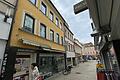 Vor allem um dieses Haus geht es: Das Gebäude Keßlergasse 5 in Schweinfurt ist ein Denkmal. Den vom Eigentümer vorgelegten Plan zu seiner Renovierung lehnt das Denkmalpflegeamt ab, weil es befürchtet, dass nach der Sanierung die Denkmaleigenschaft verloren gegangen ist.