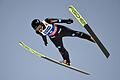 Skispringen Two Nights Tour       -  Beste deutsche Springerin in Garmisch-Partenkirchen: Agnes Reisch.