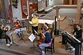 Hochkarätige Streichmusik boten die fünf Damen des 'Blauen Eumel' in der Karlstadter Stadtpfarrkirche.