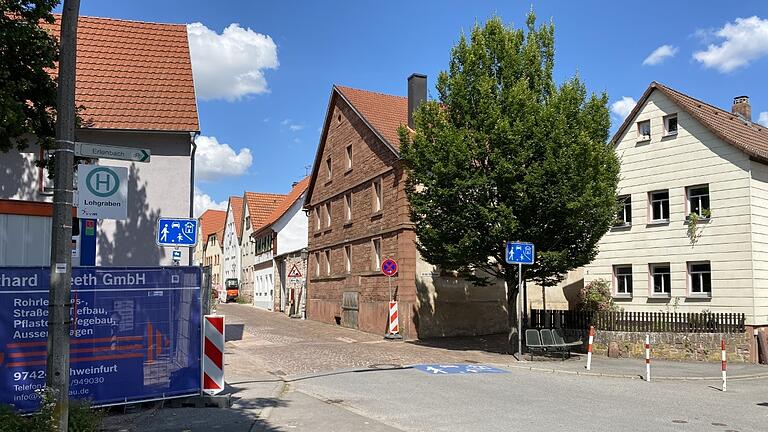 Im Bereich Untertorstraße-Lohgraben wird der Ausbau voraussichtlich erst im Jahr 2023 weitergehen.