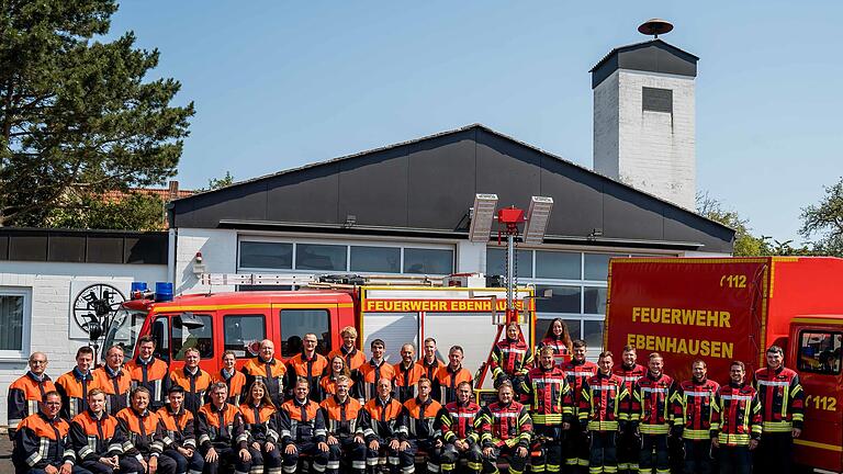 Die Aktiven der Freiwilligen Feuerwehr Ebenhausen       -  Die Aktiven der Freiwilligen Feuerwehr Ebenhausen