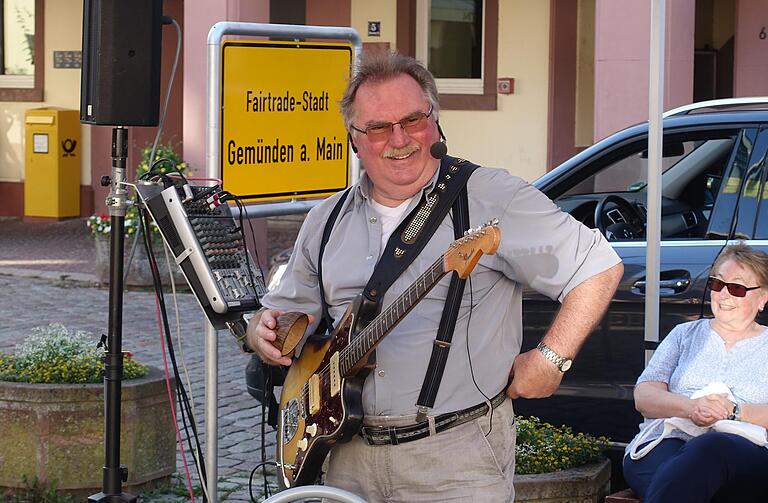 Manny Kunz bei 'Musik in der Stadt' am Donnerstag vor zwei Wochen. Manny Kunz bei 'Musik in der Stadt' am Donnerstag vor zwei Wochen.