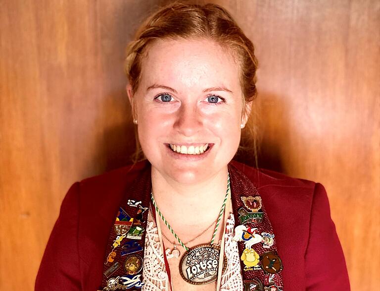 Franziska Hofstter von den Marktheidenfelder Lorbsern.