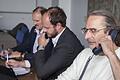 Energie sparen, aber wie? Uwe Kretzschmar, Florian Hauck, Franz Fuchs (von links) am Lesertelefon.