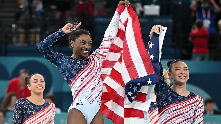 Paris 2024 - Turnen       -  Simone Biles ist ist Vorbild im US-Team.