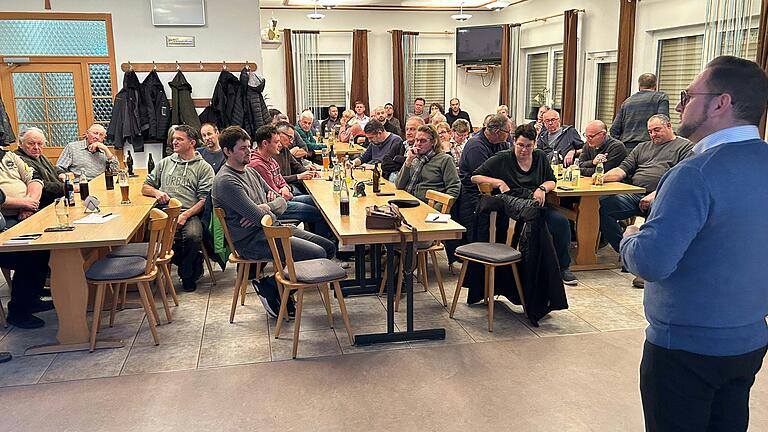 Gut besucht war die Bürgerversammlung in Effeldorf am Dienstagabend.