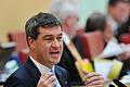 Bayerns Finanzminister Söder       -  Griechenland sei wirtschaftlich am Ende und könne mit dem Euro keinen Neuanfang bewältigen, sagte Markus Söder (CSU). Foto: Frank Leonhardt/Archiv
