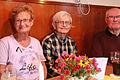 Erzählten beim Historischen Verein von früher: Linda Schirm (von links), Horst Bartl und Lothar Ziegler.