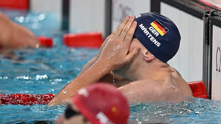 Paris 2024 - Schwimmen       -  Lukas Märtens hat Olympia-Gold gewonnen.