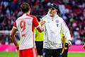 Harry Kane (links) und Thomas Tuchel (rechts)       -  Englands Kapitän Harry Kane freut sich auf seinen früheren Bayern-Coach Thomas Tuchel als künftigen Nationaltrainer.