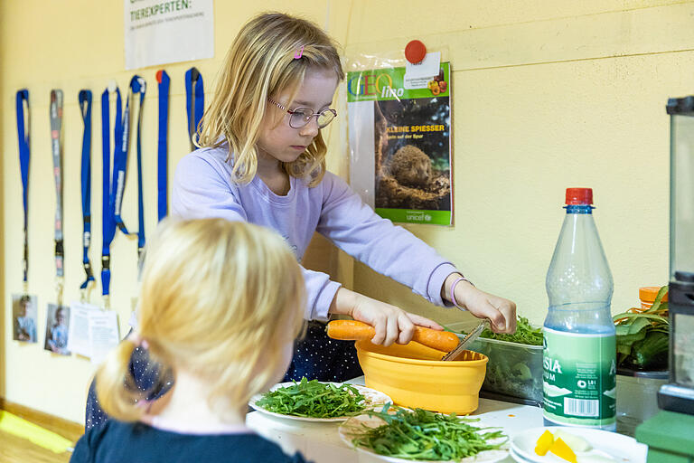 Die Kinder lernen hier, die Tiere selbstständig zu versorgen.&nbsp;