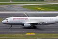 Airbus       -  Ein Airbus A320 der Fluggesellschaft Germanwings auf dem Flughafen Düsseldorf. Foto: Dominik Günther
