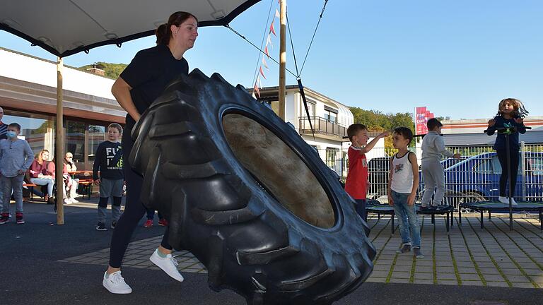 Interessant gestalteten sich die Vorführungen des Fitness- und Boxcamps beim Tag der offenen Tür am Fitpoint in Lohr an der Jahnstraße