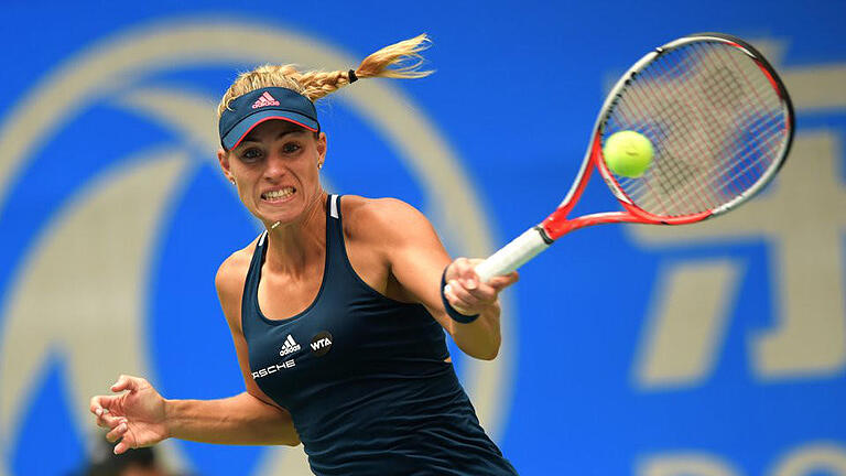 Ausgeschieden       -  Angelique Kerber verlor in Wuhan im Achtelfinale. Foto: Xinhua/ZUMA