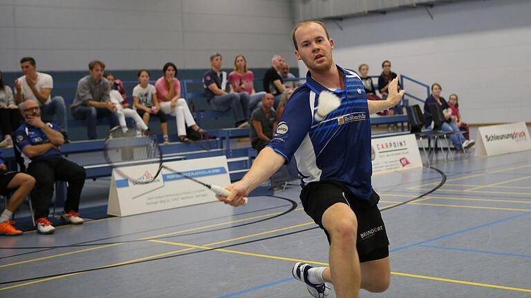 Tim Specht gilt als der beste Spieler des TV Marktheidenfeld. Ob er auch im Spiel gegen Dortelweil überzeugen kann?